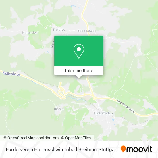 Карта Förderverein Hallenschwimmbad Breitnau