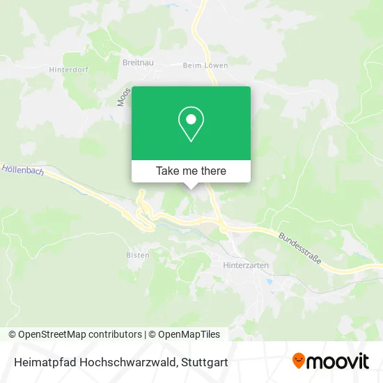 Карта Heimatpfad Hochschwarzwald