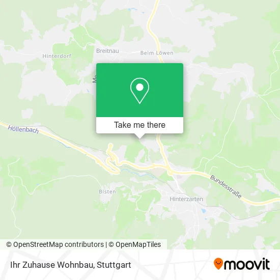 Карта Ihr Zuhause Wohnbau