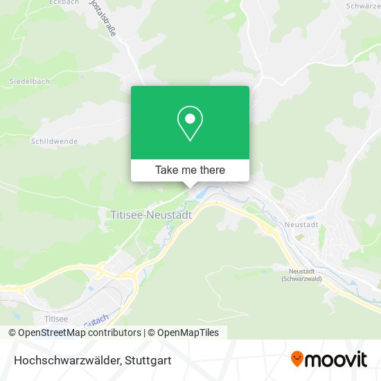 Hochschwarzwälder map