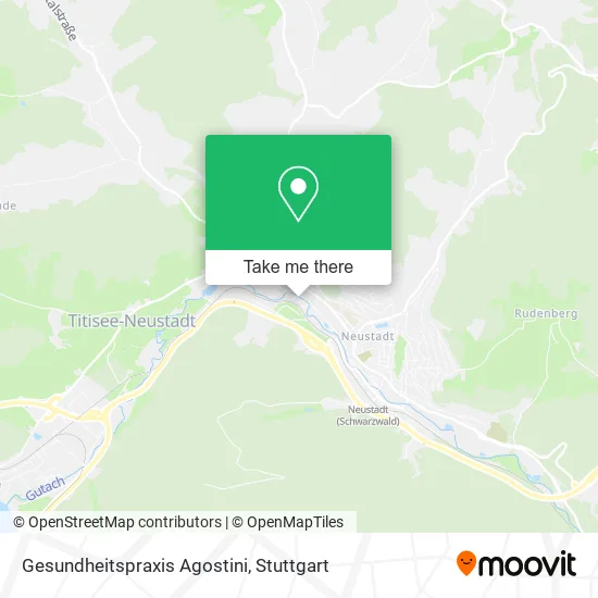 Карта Gesundheitspraxis Agostini