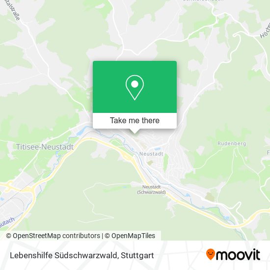 Lebenshilfe Südschwarzwald map