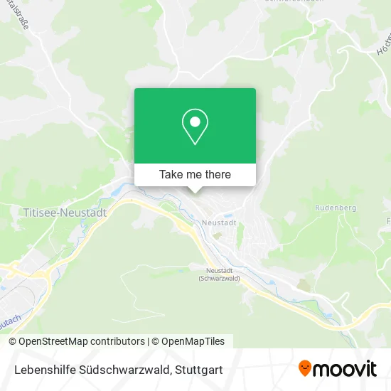 Карта Lebenshilfe Südschwarzwald