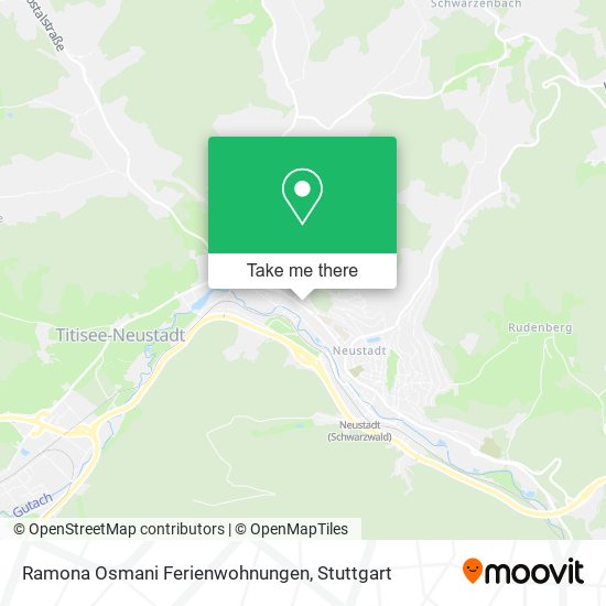 Ramona Osmani Ferienwohnungen map