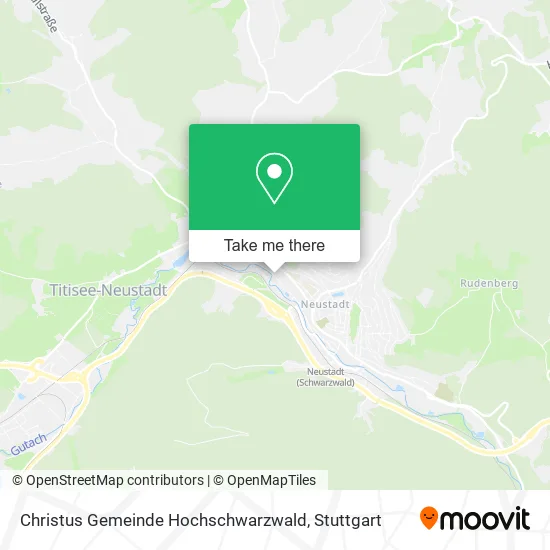 Карта Christus Gemeinde Hochschwarzwald