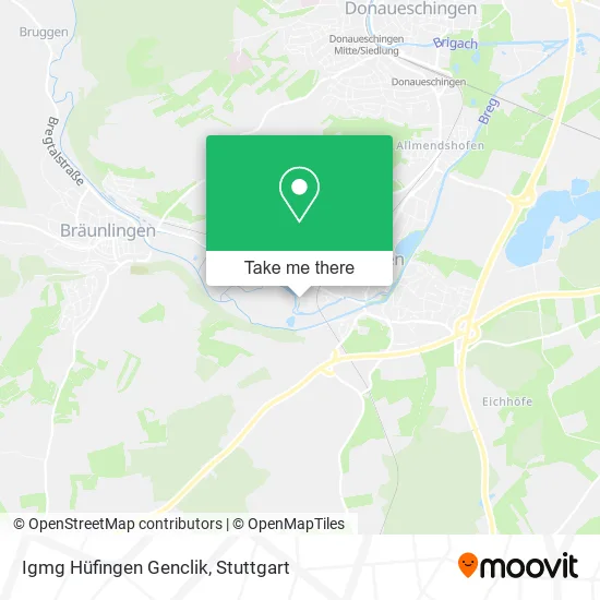Карта Igmg Hüfingen Genclik