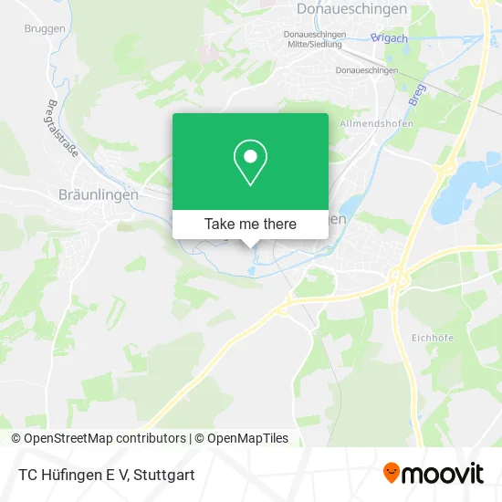 Карта TC Hüfingen E V