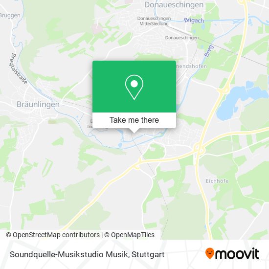Soundquelle-Musikstudio Musik map