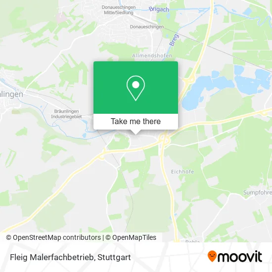 Карта Fleig Malerfachbetrieb