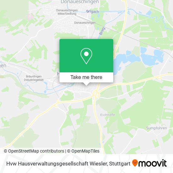Hvw Hausverwaltungsgesellschaft Wiesler map