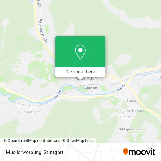 Карта Muellerwerbung