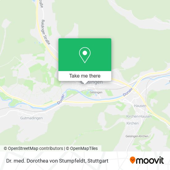 Dr. med. Dorothea von Stumpfeldt map