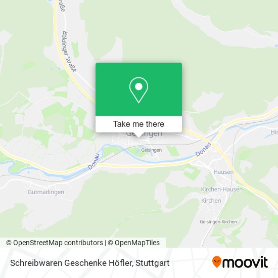 Карта Schreibwaren Geschenke Höfler