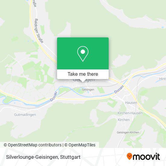 Silverlounge-Geisingen map
