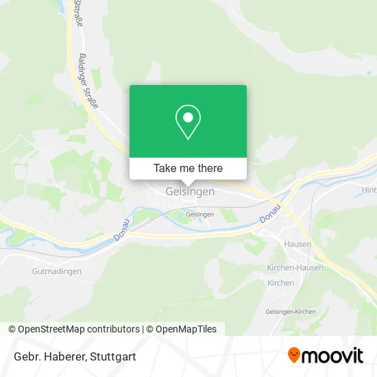 Карта Gebr. Haberer