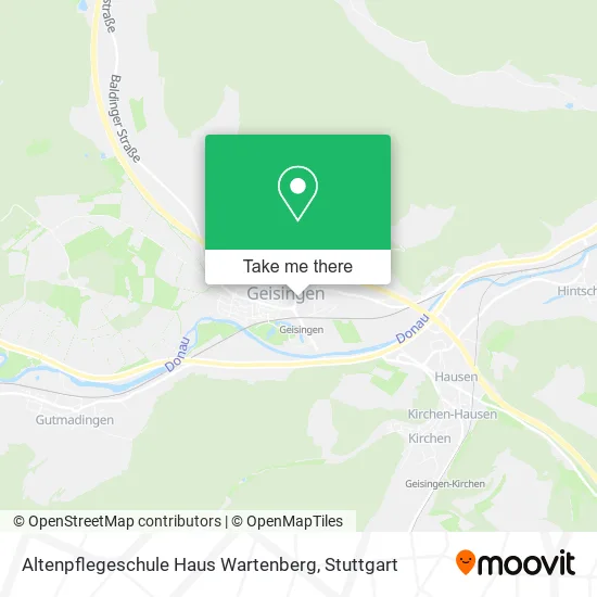 Карта Altenpflegeschule Haus Wartenberg