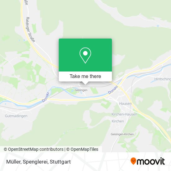 Müller, Spenglerei map