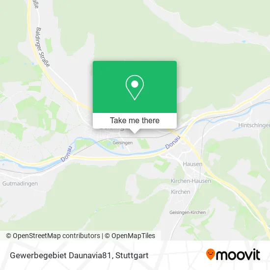 Карта Gewerbegebiet Daunavia81