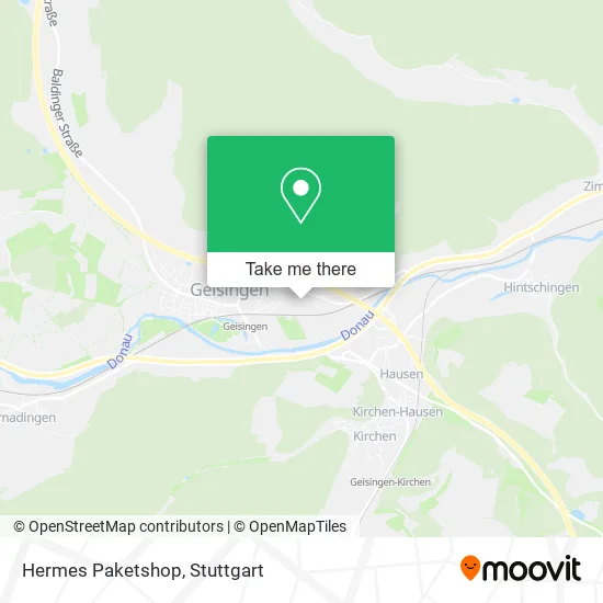 Карта Hermes Paketshop