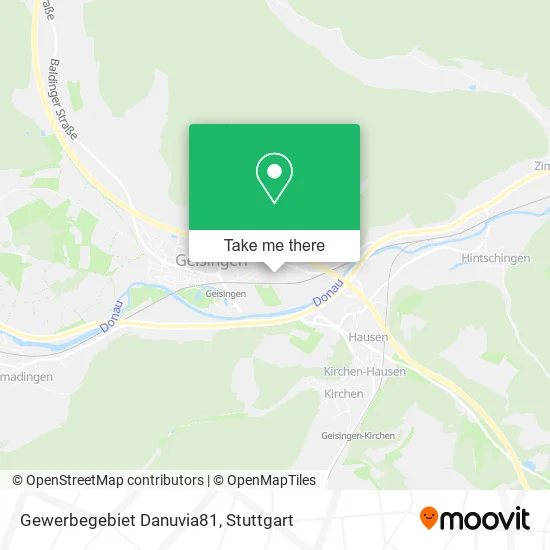 Карта Gewerbegebiet Danuvia81