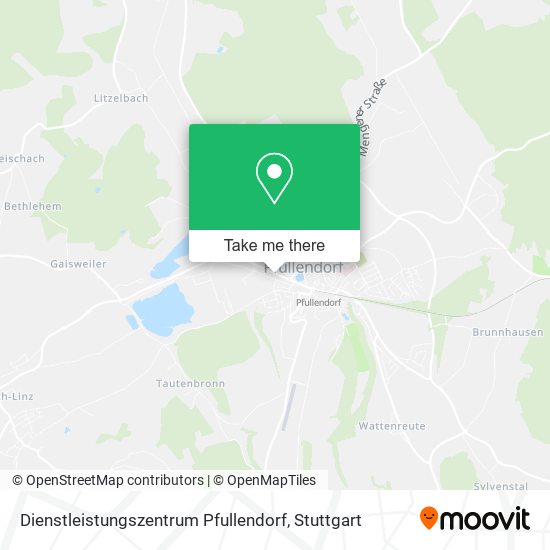 Dienstleistungszentrum Pfullendorf map