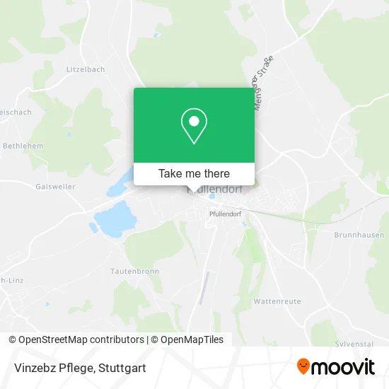 Карта Vinzebz Pflege