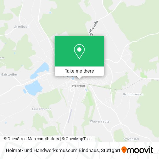 Heimat- und Handwerksmuseum Bindhaus map
