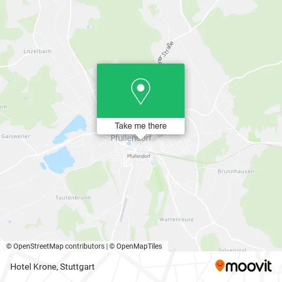 Карта Hotel Krone