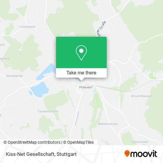 Kiss-Net Gesellschaft map