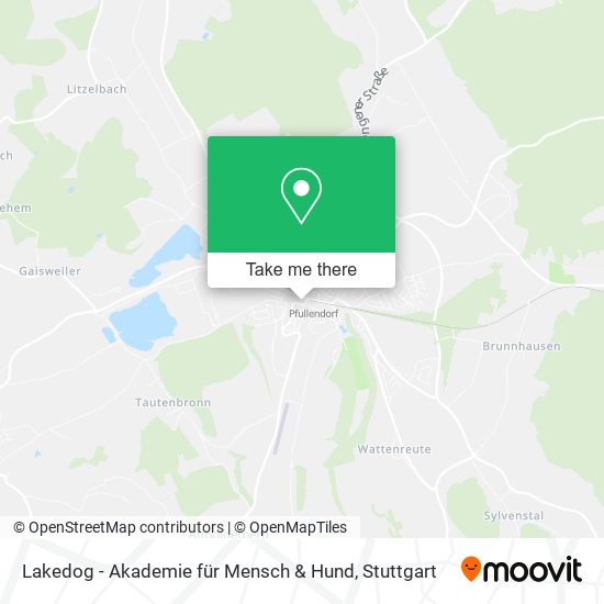 Lakedog - Akademie für Mensch & Hund map