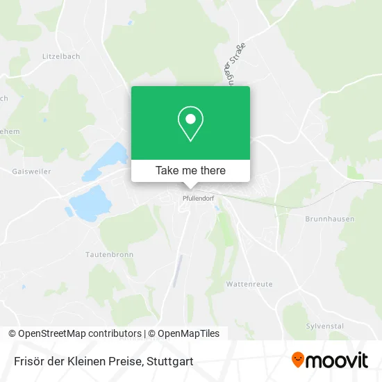 Карта Frisör der Kleinen Preise