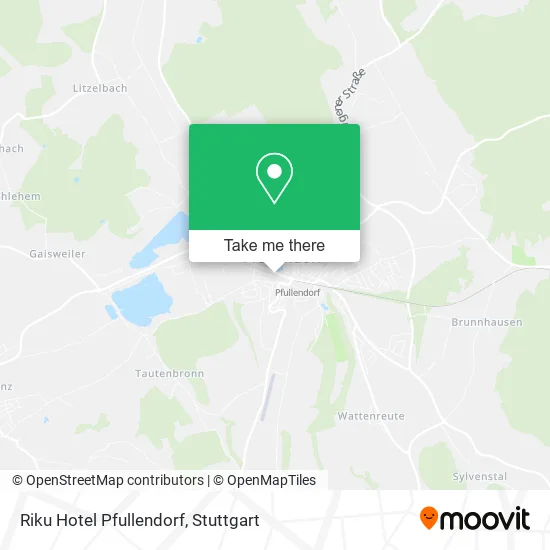 Карта Riku Hotel Pfullendorf
