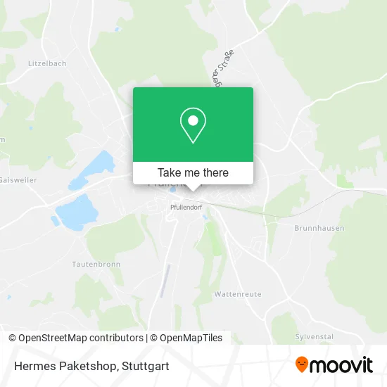 Карта Hermes Paketshop