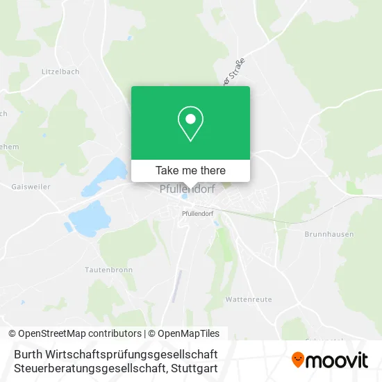 Карта Burth Wirtschaftsprüfungsgesellschaft Steuerberatungsgesellschaft