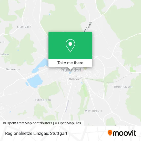 Карта Regionalnetze Linzgau