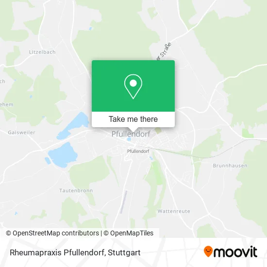 Карта Rheumapraxis Pfullendorf