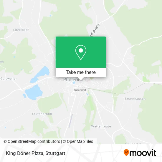 Карта King Döner Pizza