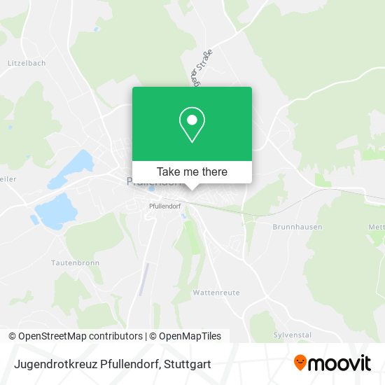 Карта Jugendrotkreuz Pfullendorf