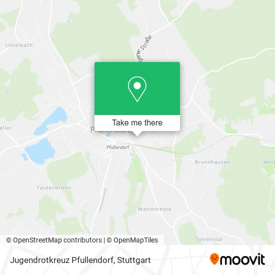 Карта Jugendrotkreuz Pfullendorf