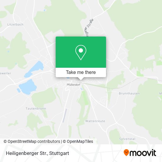 Карта Heiligenberger Str.