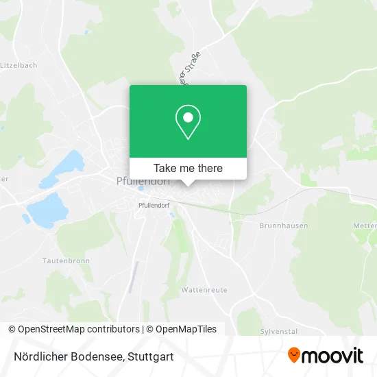 Карта Nördlicher Bodensee