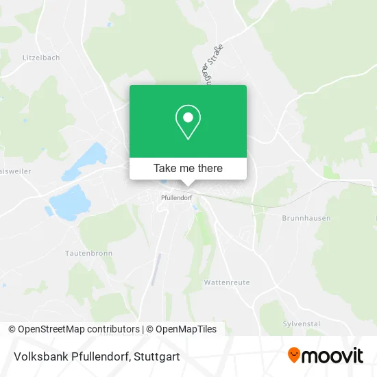 Карта Volksbank Pfullendorf