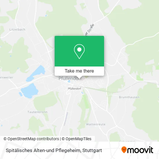 Карта Spitälisches Alten-und Pflegeheim