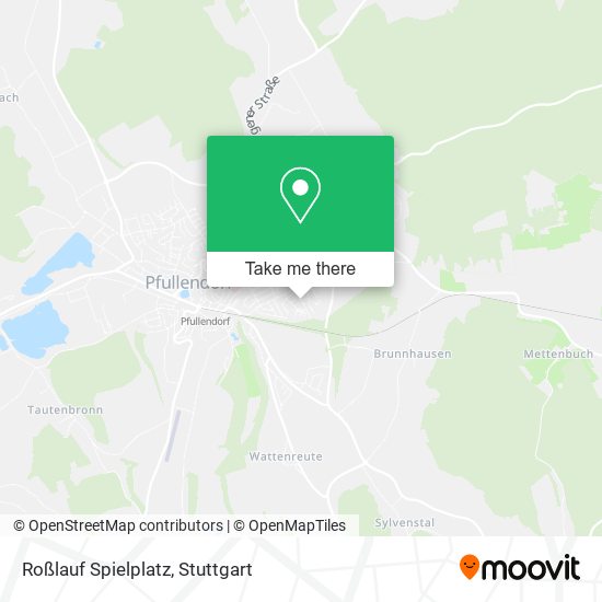 Roßlauf Spielplatz map