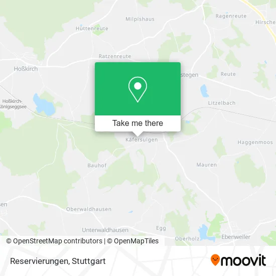 Карта Reservierungen