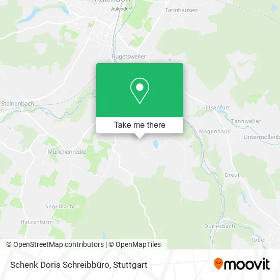 Карта Schenk Doris Schreibbüro