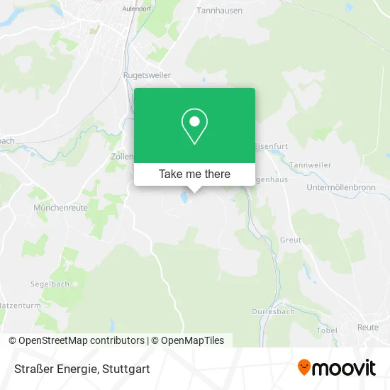 Карта Straßer Energie
