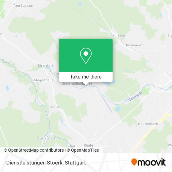 Dienstleistungen Stoerk map