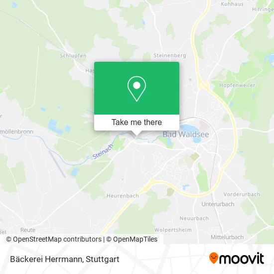Карта Bäckerei Herrmann