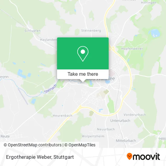 Карта Ergotherapie Weber